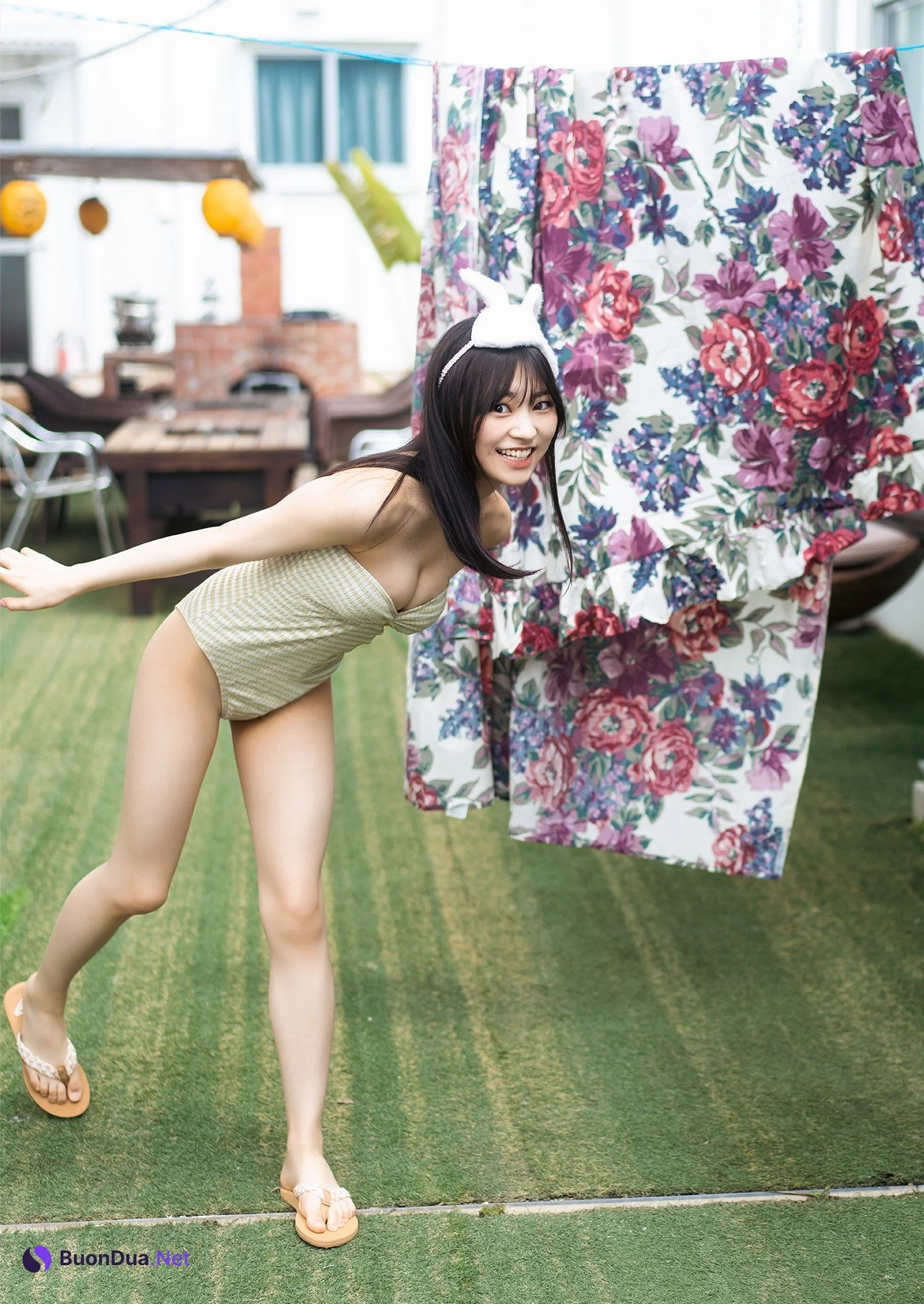 USA 宇咲, デジタル限定 YJ Photo Book 「アイドル見習い沖縄武者修行中。」 Set.02 - รูปภาพ 11