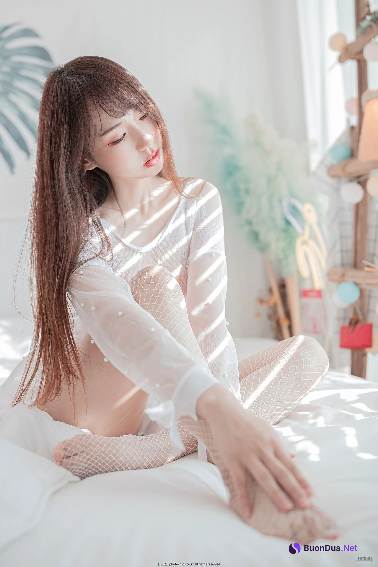 Usagi 우사기, Photochips Vol.45 No.11 ‘White Panty’ Set.02 - Photo 19