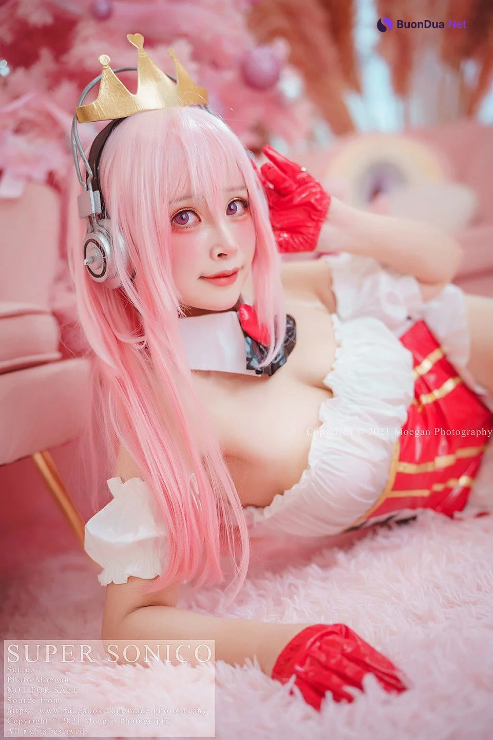 [野兔_Usako] Sonico, Queen of Hearts Ver. (すーぱーそに子) - Photo 2
