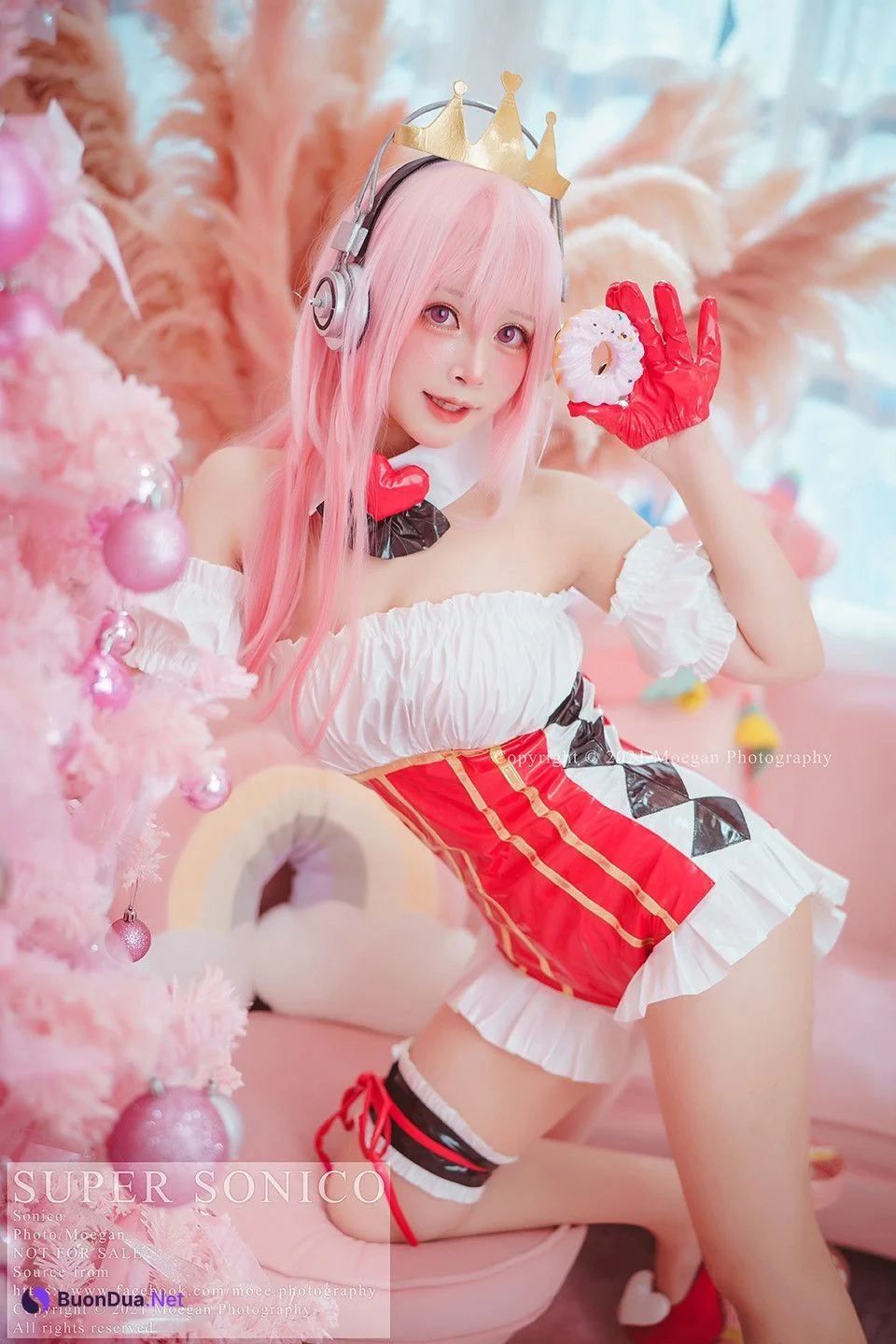[野兔_Usako] Sonico, Queen of Hearts Ver. (すーぱーそに子) - Photo 5