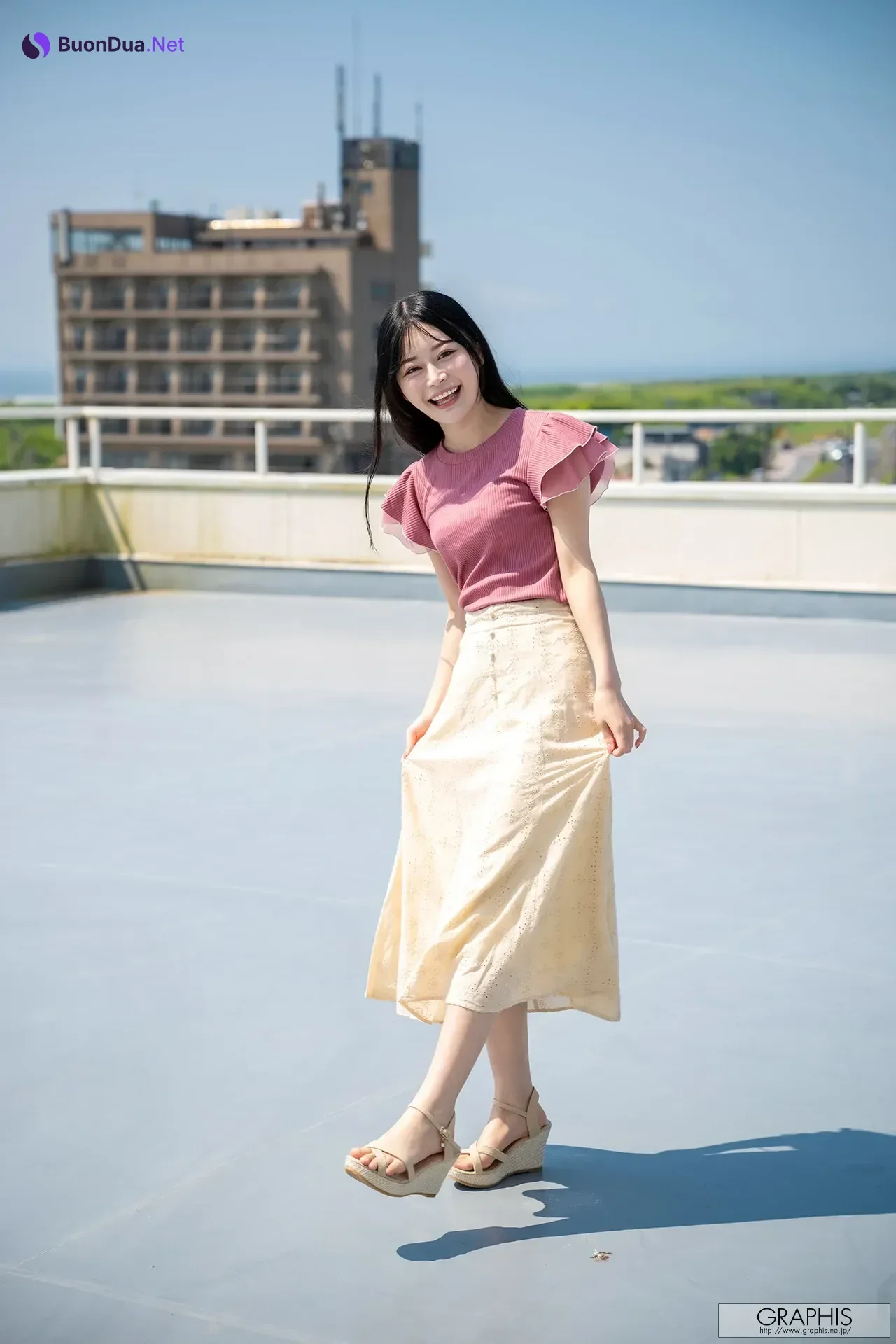 Uta Hibino 響乃うた – Graphis Gals 「Cheerful!」 Vol.01-02 - Photo 3