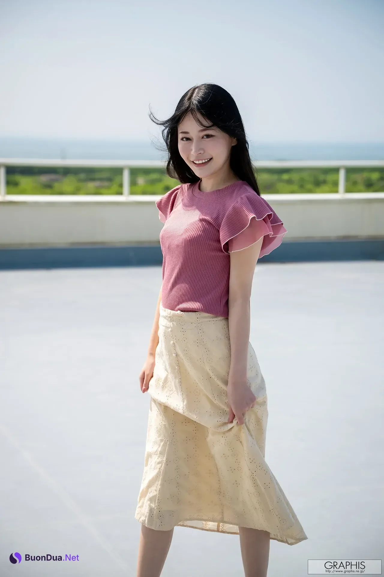 Uta Hibino 響乃うた – Graphis Gals 「Cheerful!」 Vol.01-02 - Photo 5