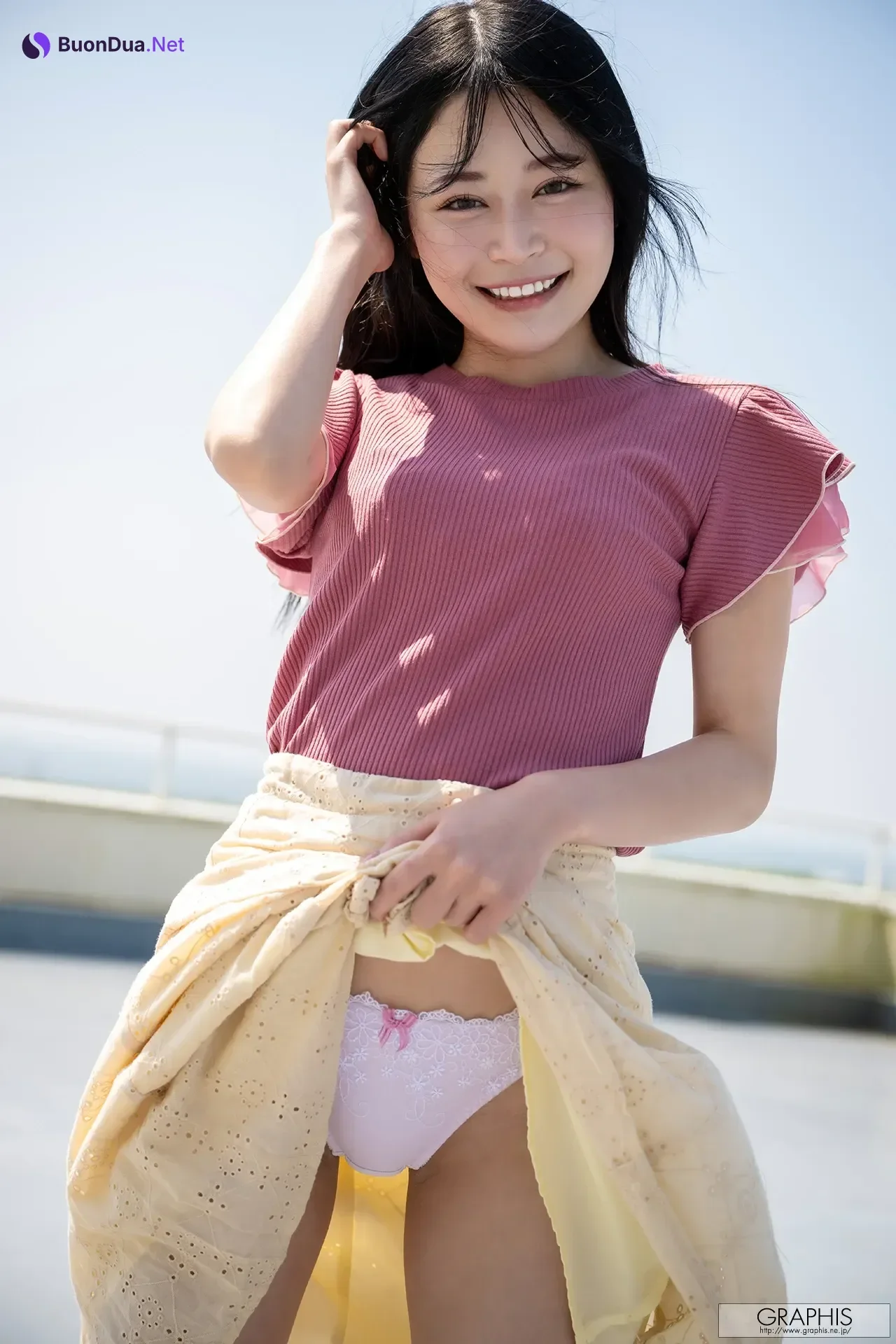 Uta Hibino 響乃うた – Graphis Gals 「Cheerful!」 Vol.01-02 - Photo 7