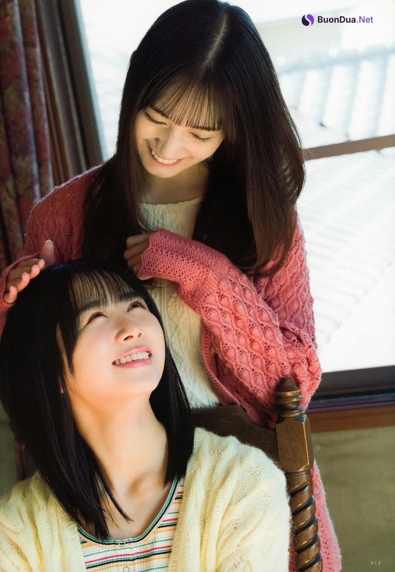 小坂菜緒・上村ひなの, UTB 2024.01 Vol.333 (アップトゥボーイ 2024年1月号) - รูปภาพ 14