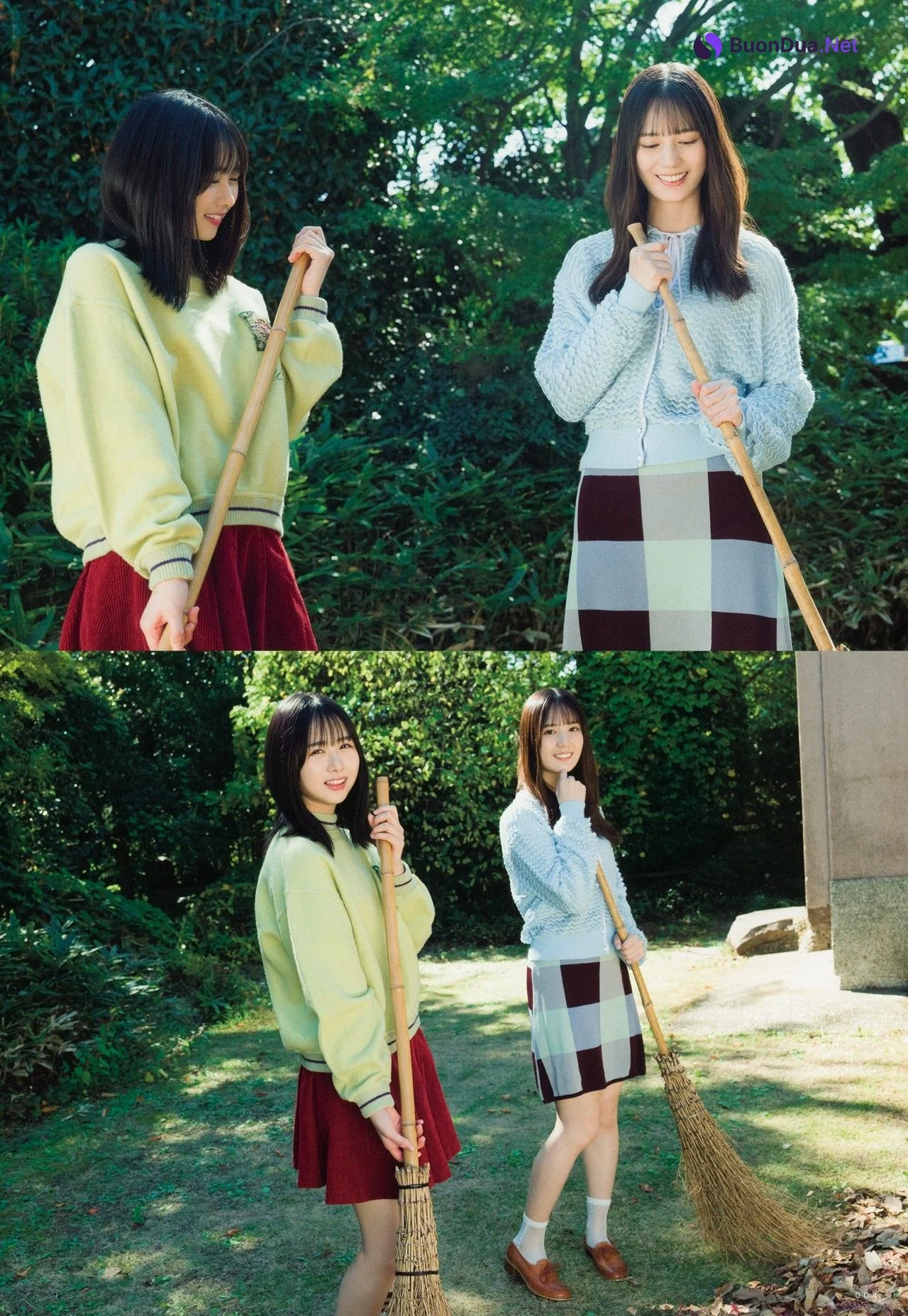 小坂菜緒・上村ひなの, UTB 2024.01 Vol.333 (アップトゥボーイ 2024年1月号) - รูปภาพ 5