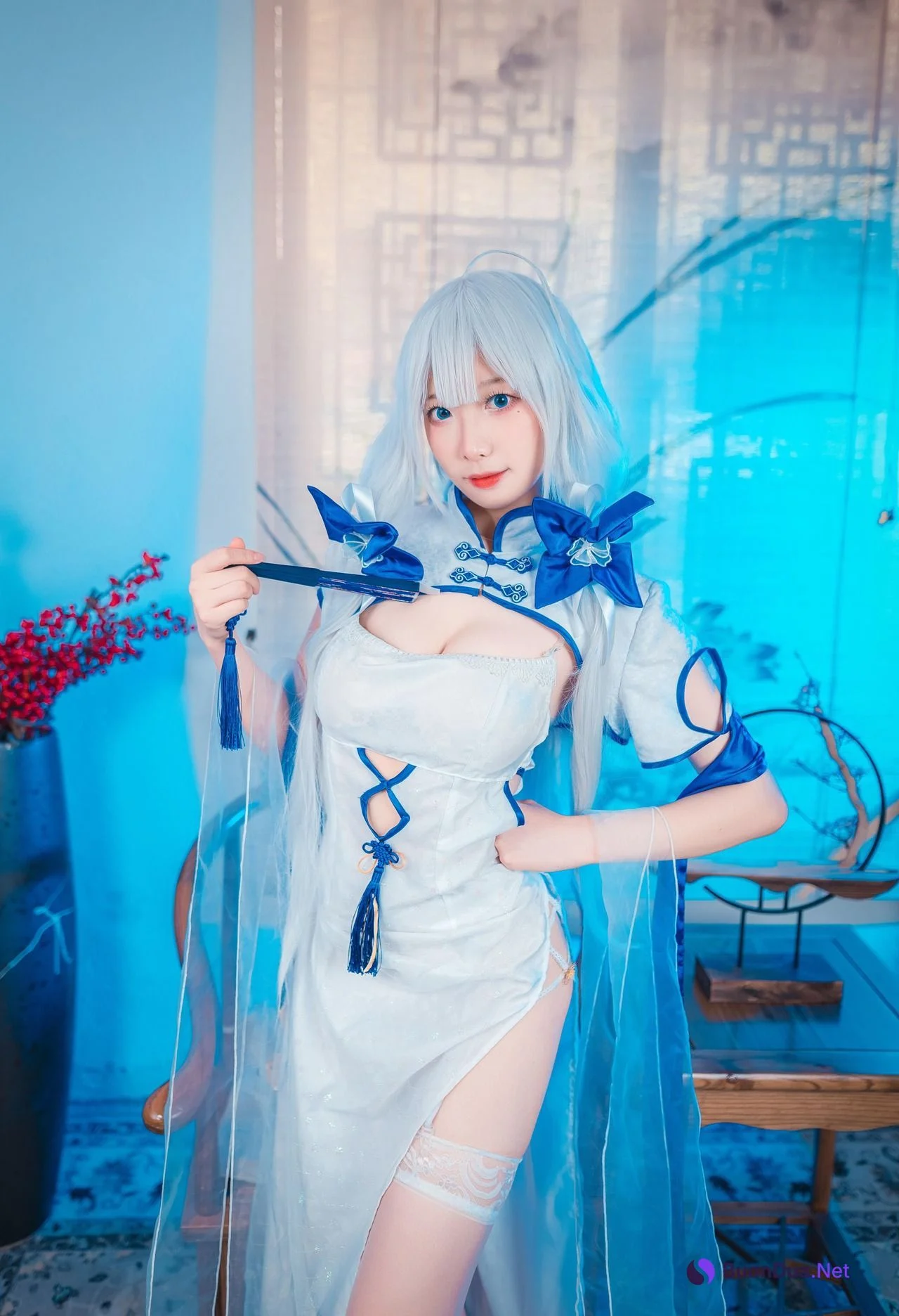 [封疆疆v] NO.001 碧蓝航线 光辉 Illustrious - 写真 12