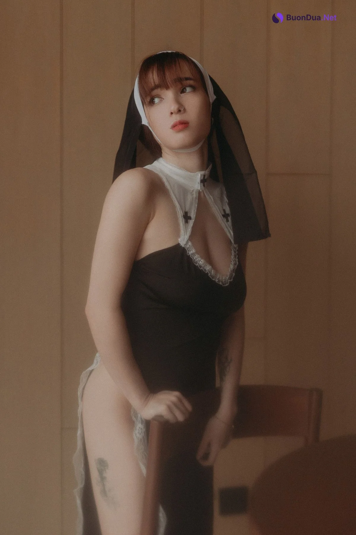 Vanessa [DCP snaps] Vol.10 Halloween Nun Set.01 - Photo 4