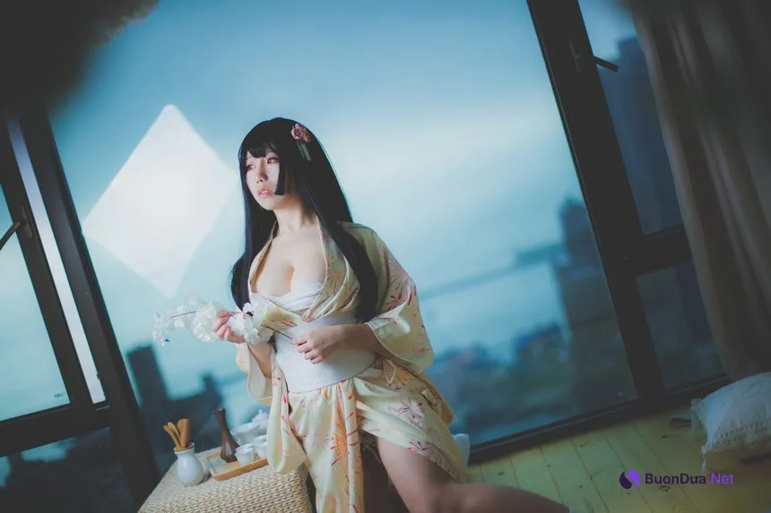 極品網絡紅人從從從從鸾 和服VIP無聖光套圖 - รูปภาพ 2