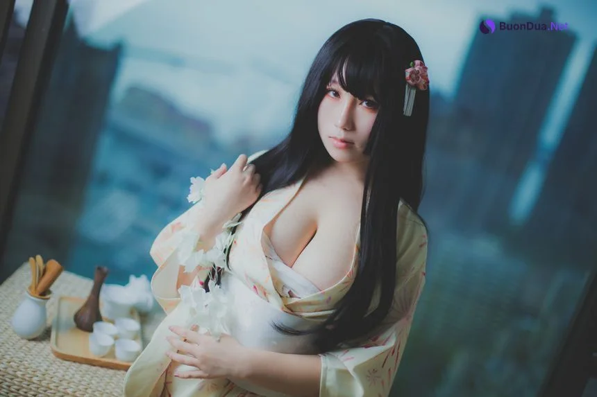 極品網絡紅人從從從從鸾 和服VIP無聖光套圖 - รูปภาพ 4