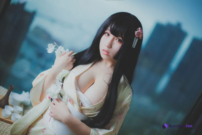 極品網絡紅人從從從從鸾 和服VIP無聖光套圖 - รูปภาพ 5
