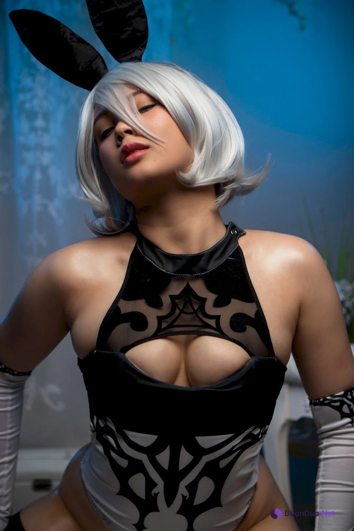 Virtual Geisha Cosplay 2B ヨルハ２号Ｂ型 Bunny - Photo 18