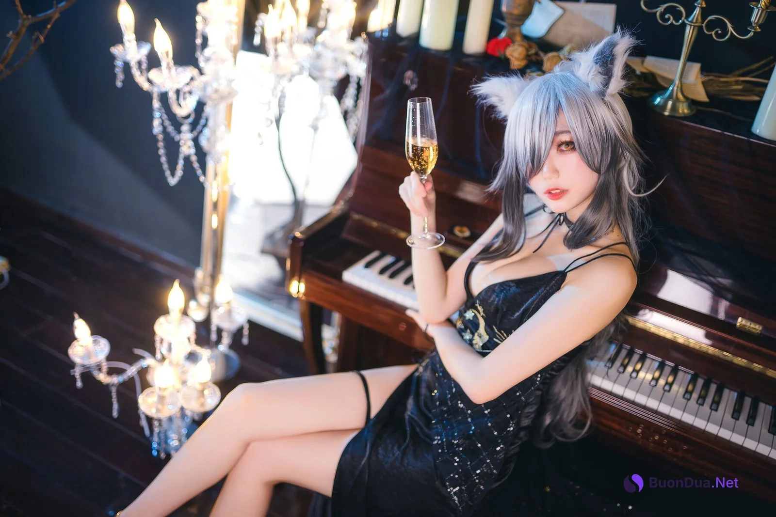 [周叽是可爱兔兔] Vol.007 一周年礼服 - Photo 19