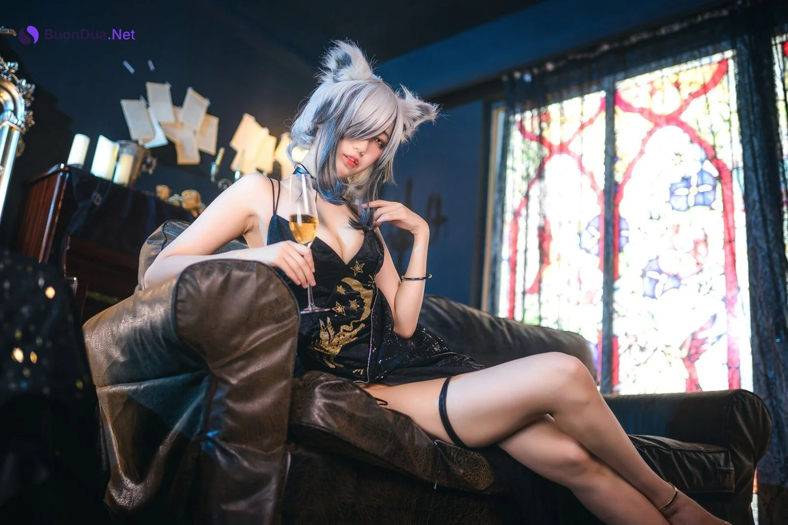 [周叽是可爱兔兔] Vol.007 一周年礼服 - Photo 2