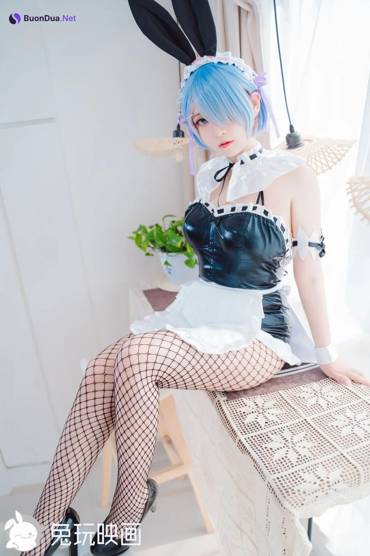[兔玩映畫] 兔女郎 Vol.062 黑網 - Photo 11