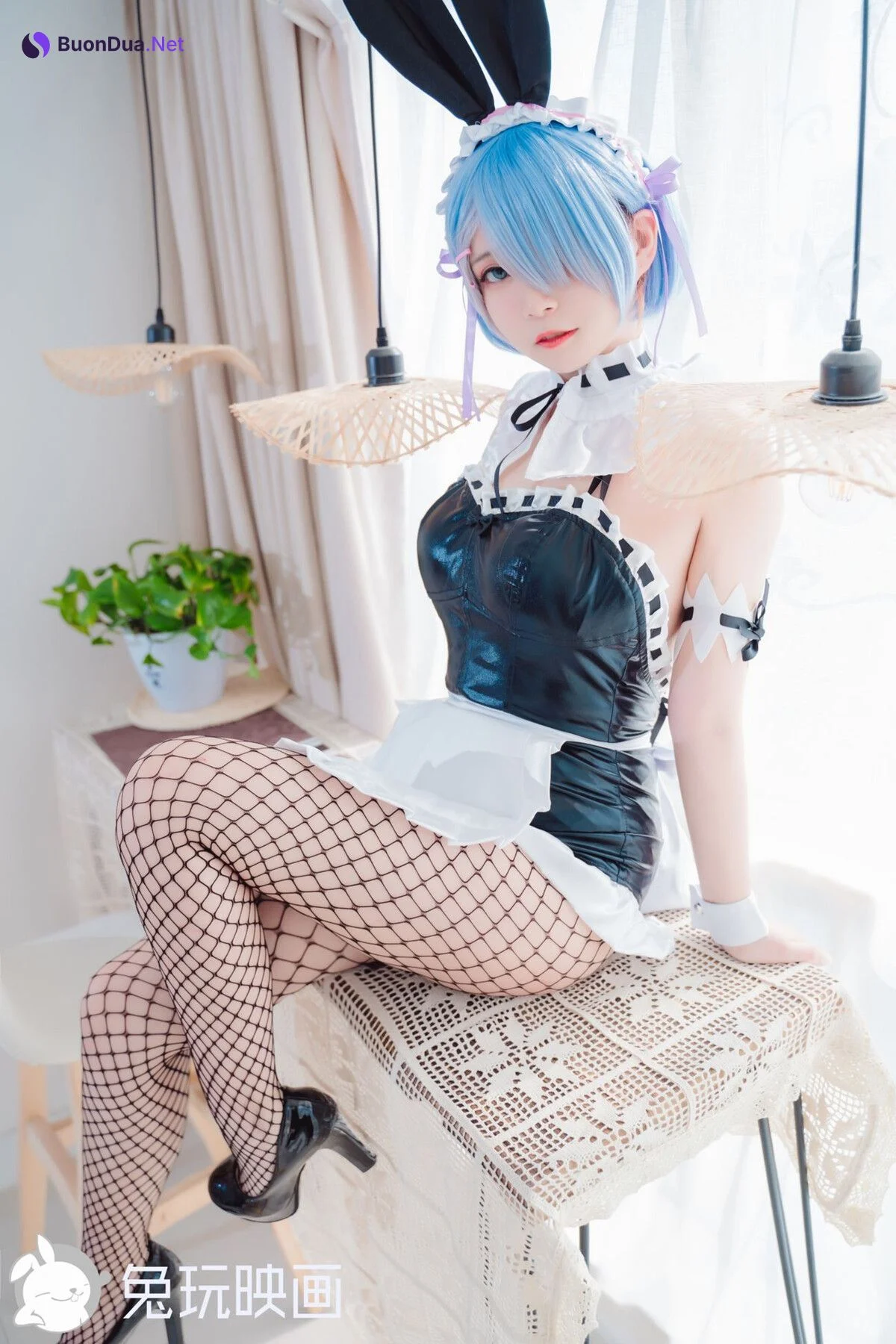 [兔玩映畫] 兔女郎 Vol.062 黑網 - Photo 14