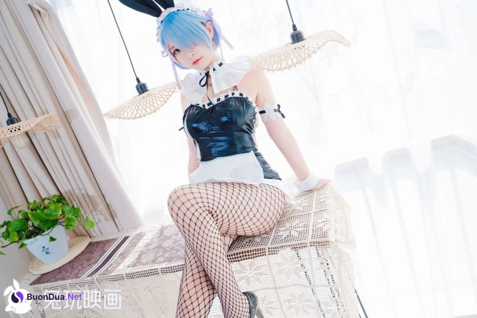 [兔玩映畫] 兔女郎 Vol.062 黑網 - Photo 15