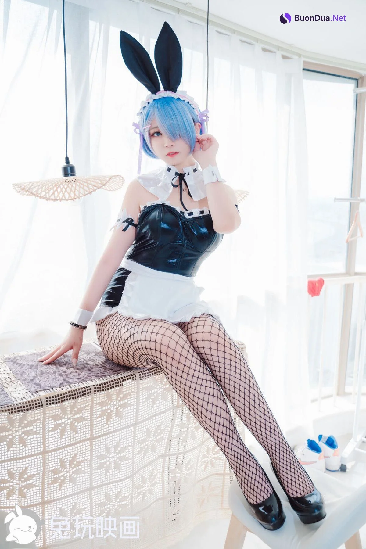 [兔玩映畫] 兔女郎 Vol.062 黑網 - Photo 17