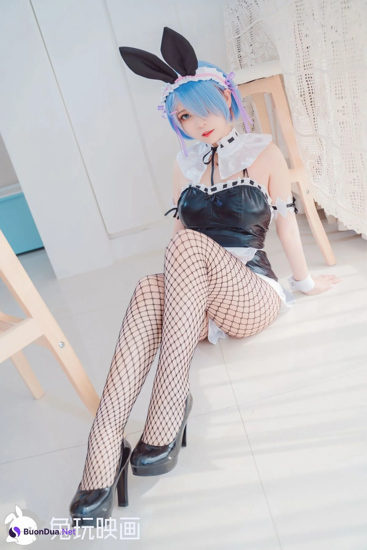 [兔玩映畫] 兔女郎 Vol.062 黑網 - Photo 18