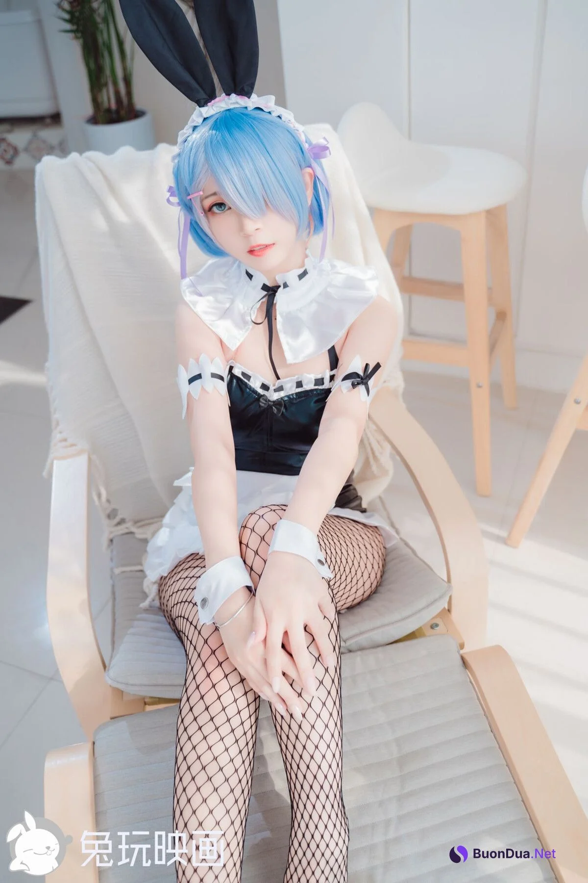 [兔玩映畫] 兔女郎 Vol.062 黑網 - Photo 2