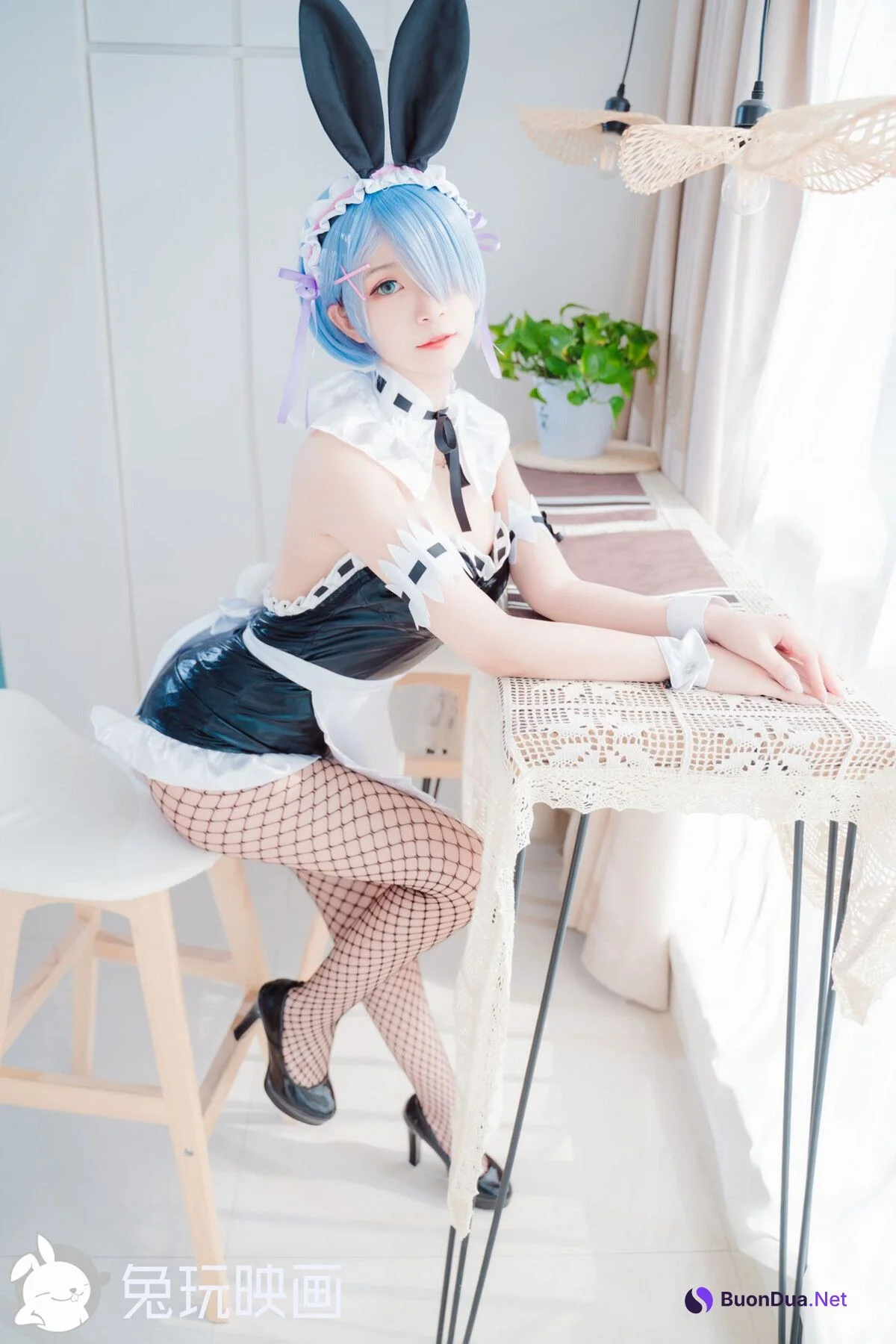 [兔玩映畫] 兔女郎 Vol.062 黑網 - Photo 7