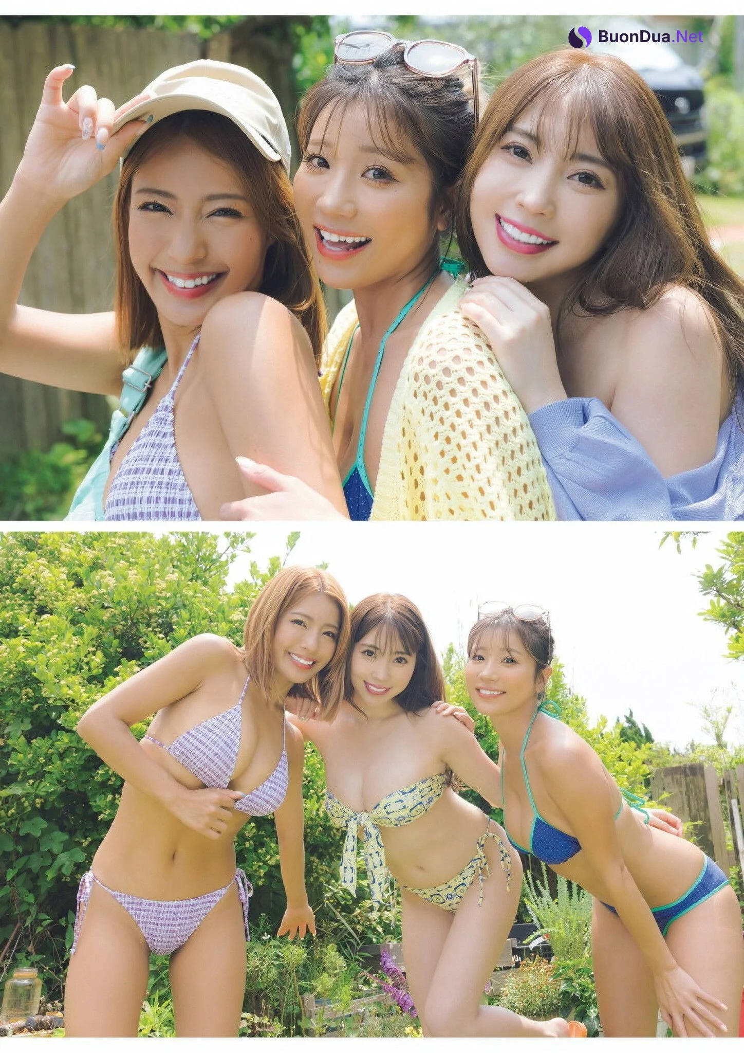 橋本梨菜・森咲智美・葉月あや, グラビアザテレビジョン Vol.67 - 写真 2
