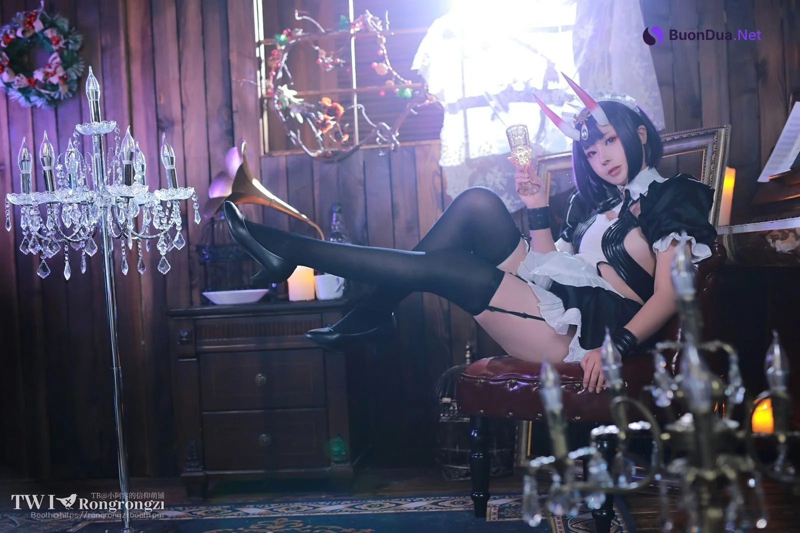 [小容仔咕咕咕w] 酒吞童子女仆 - Photo 3