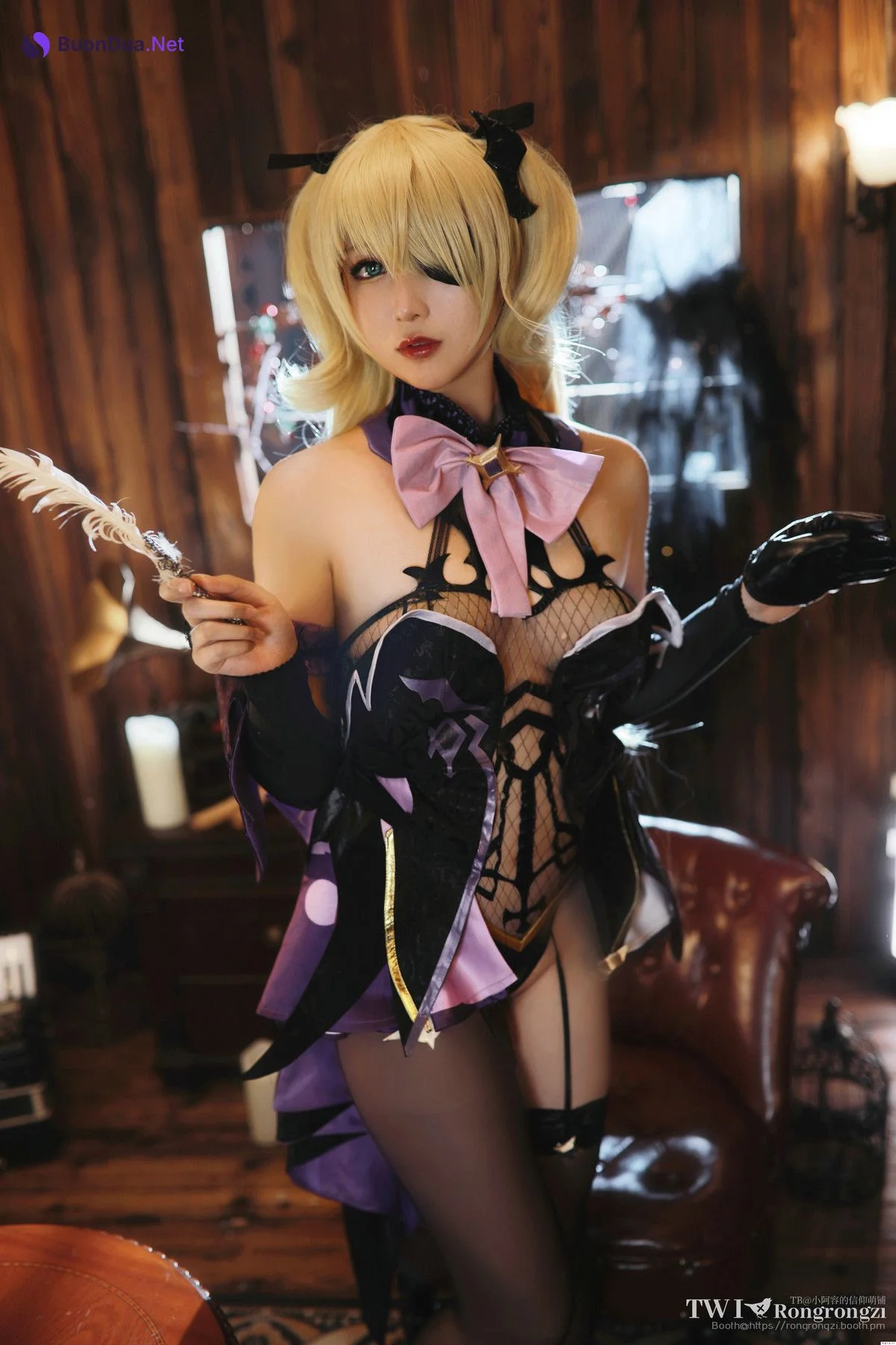 小容仔咕咕咕w Cosplay 菲谢尔 - 写真 11