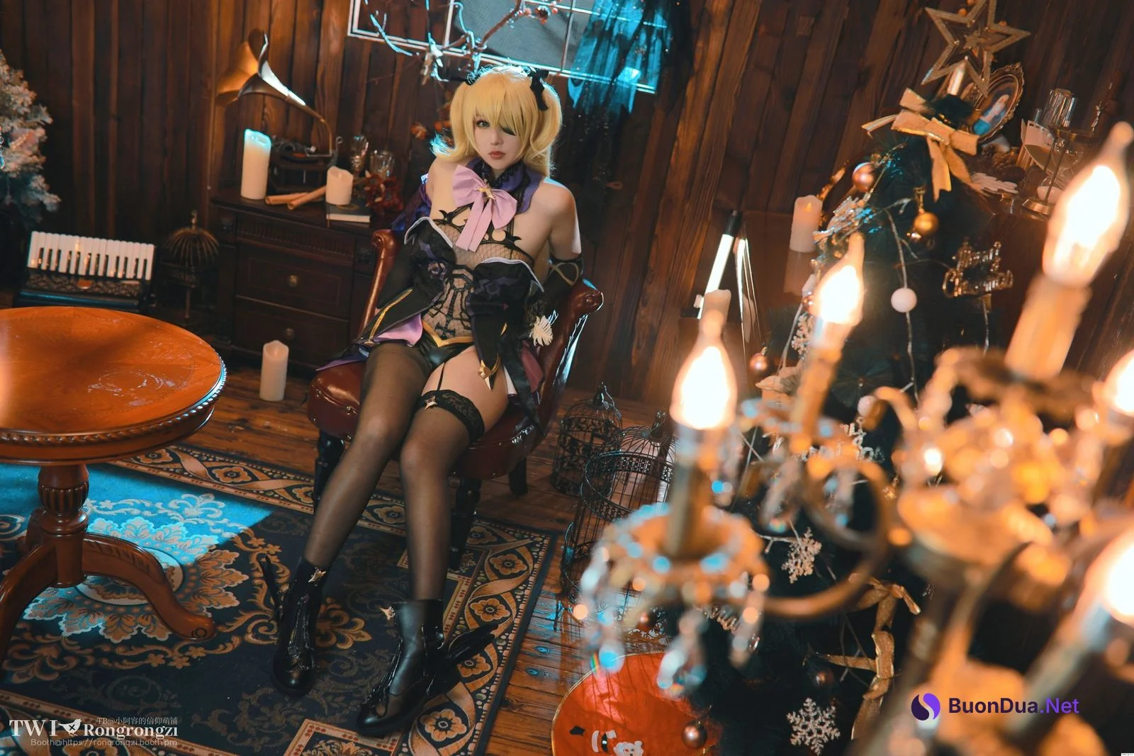 小容仔咕咕咕w Cosplay 菲谢尔 - 写真 12