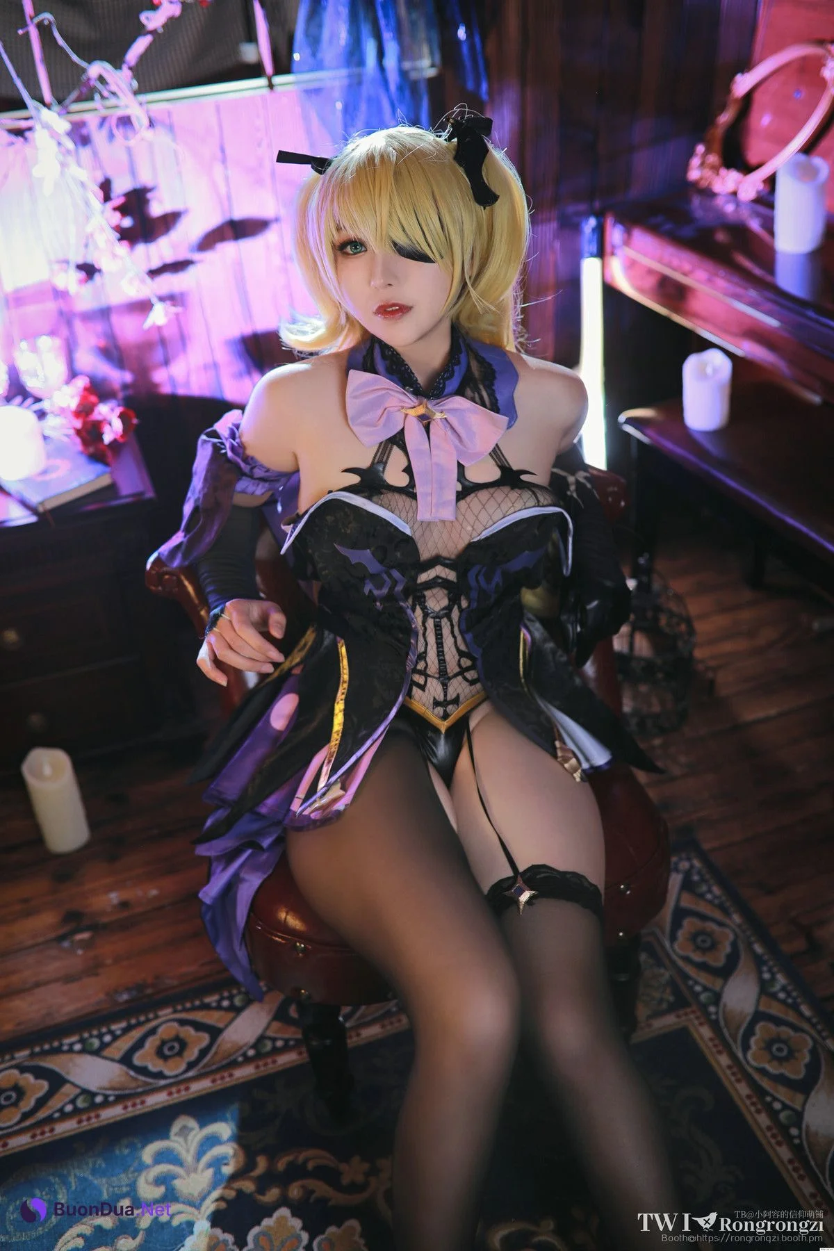 小容仔咕咕咕w Cosplay 菲谢尔 - 写真 15