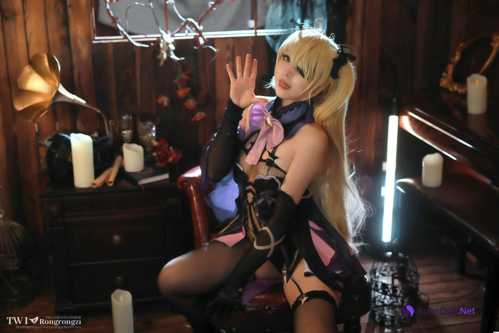 小容仔咕咕咕w Cosplay 菲谢尔 - 写真 16