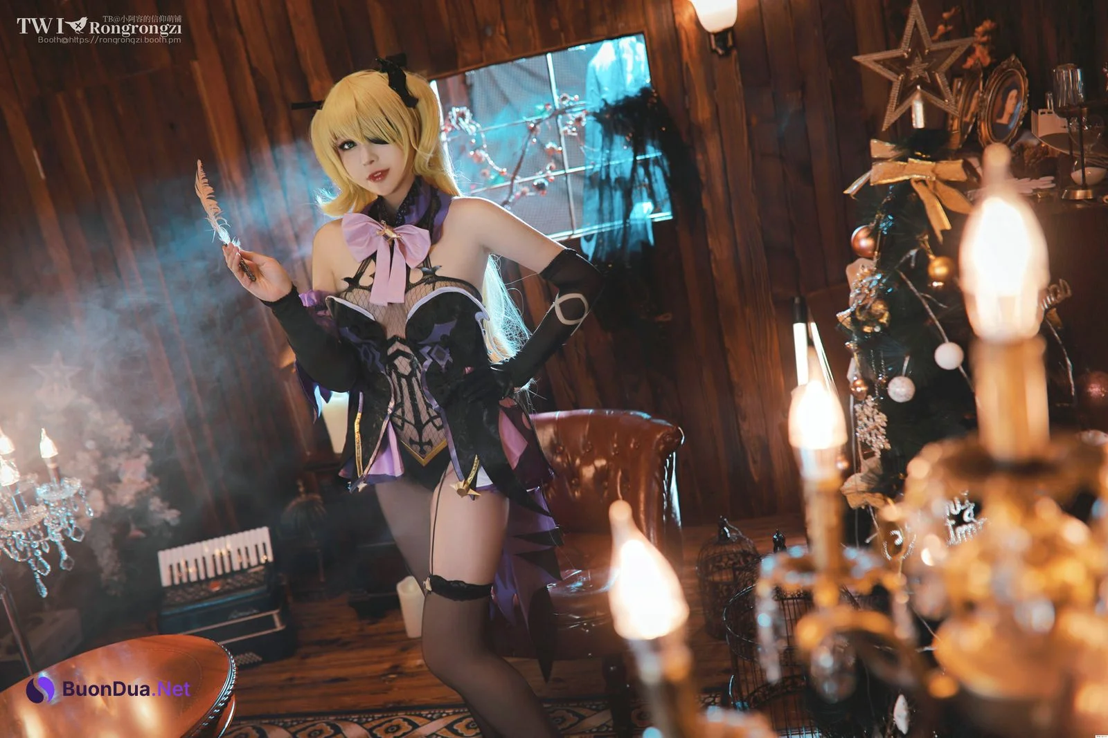 小容仔咕咕咕w Cosplay 菲谢尔 - 写真 4