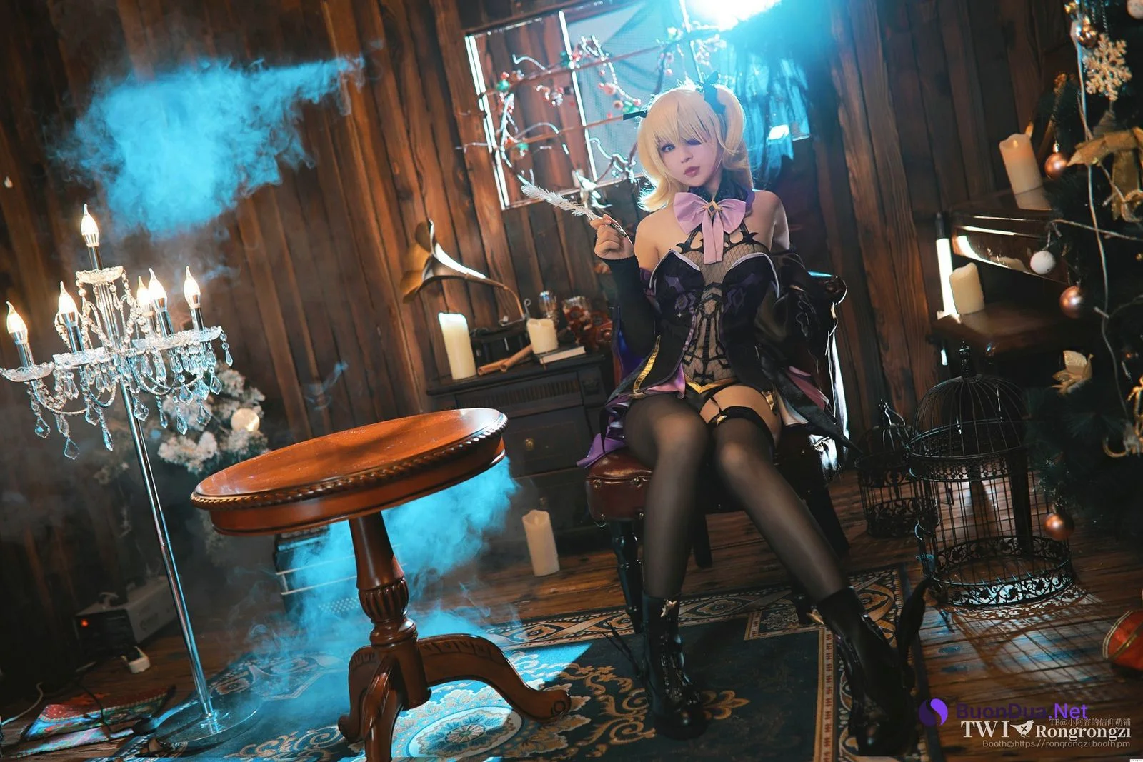 小容仔咕咕咕w Cosplay 菲谢尔 - 写真 8