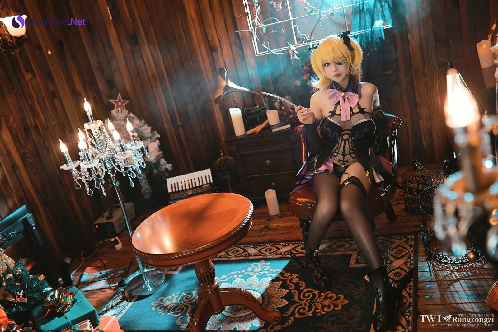 小容仔咕咕咕w Cosplay 菲谢尔 - 写真 9