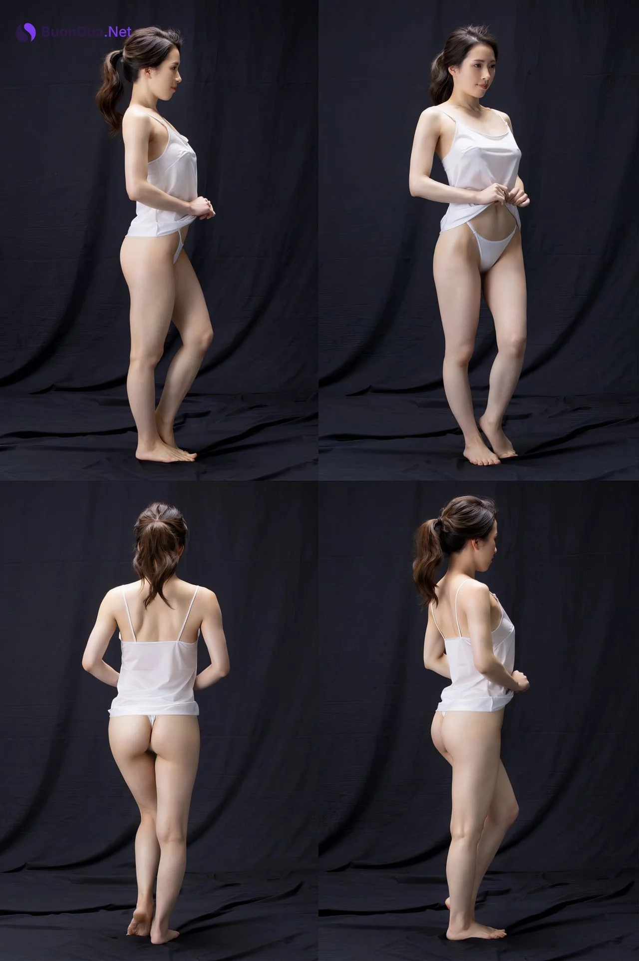 Waka Ninomiya 二宮和香, ヌードポーズ写真集 絶対的透け透けテカテカポーズブック Set.01 - Photo 2