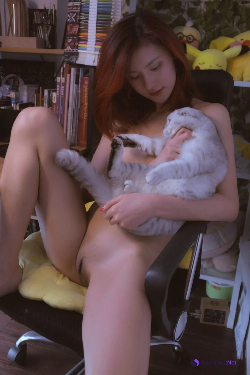 [WANIMAL王動系列] 阿朱與貓 VIP大尺度寫真 - รูปภาพ 10