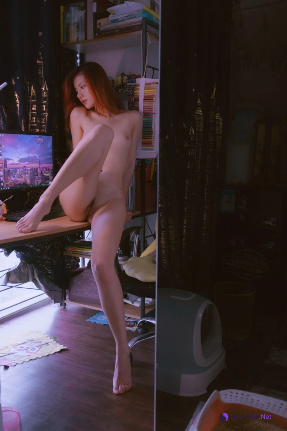 [WANIMAL王動系列] 阿朱與貓 VIP大尺度寫真 - รูปภาพ 17
