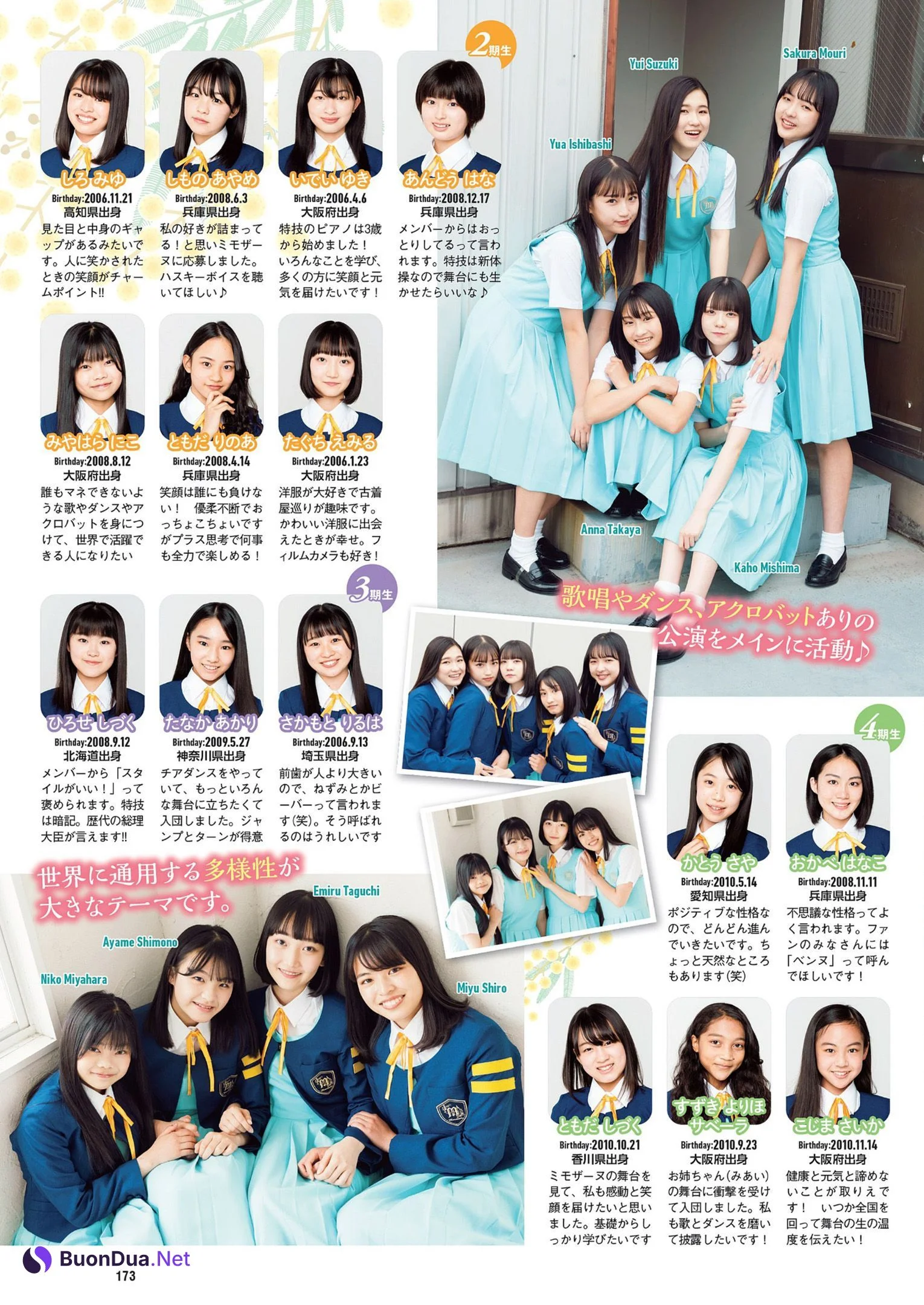 少女歌劇団ミモザーヌ, Weekly Playboy 2022 No.26 (週刊プレイボーイ 2022年26号) - Photo 2