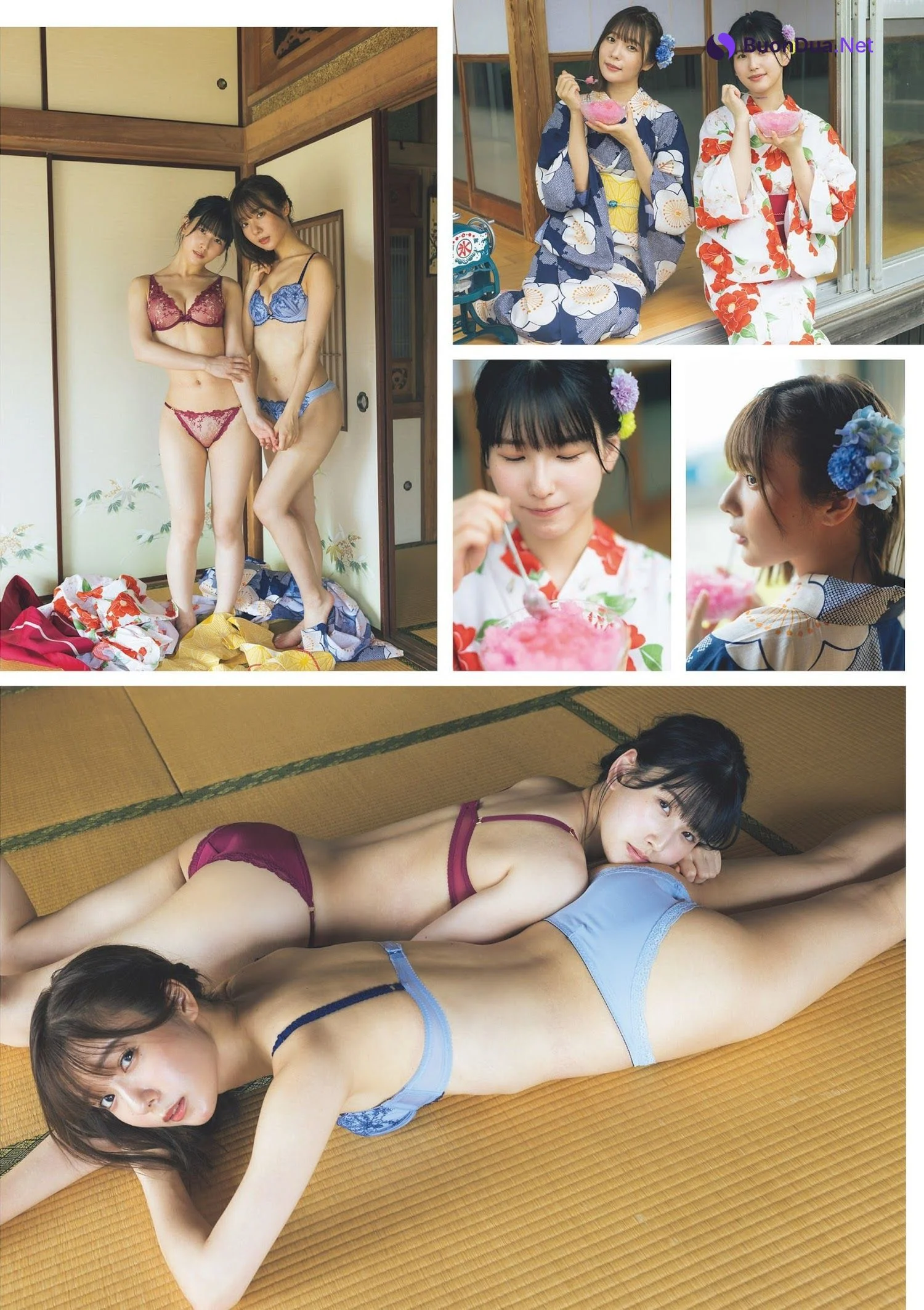 奥ゆい 森嶋あんり, Weekly Playboy 2023 No.33 (週刊プレイボーイ 2023年33号) - Photo 3