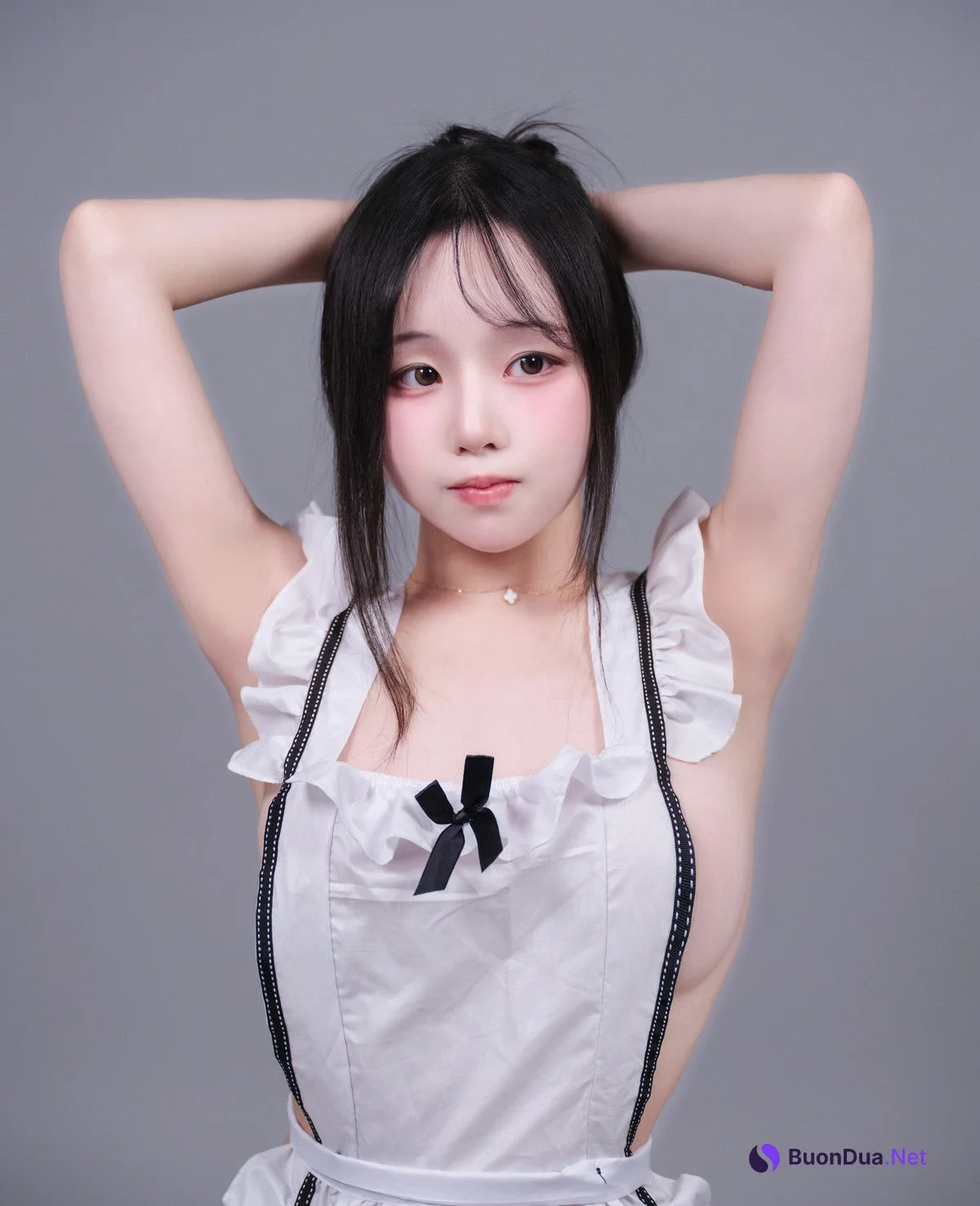 WooU 우유, [Glamarchive] Maid Uniform - Photo 16