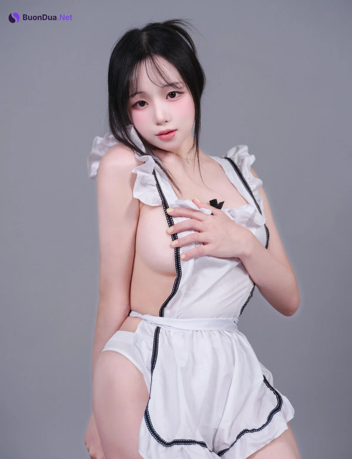 WooU 우유, [Glamarchive] Vol.14 MAID UNIFORM - Photo 15