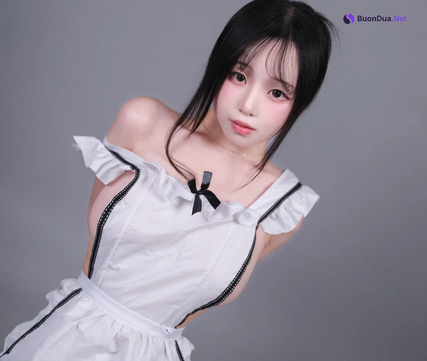 WooU 우유, [Glamarchive] Vol.14 MAID UNIFORM - Photo 3