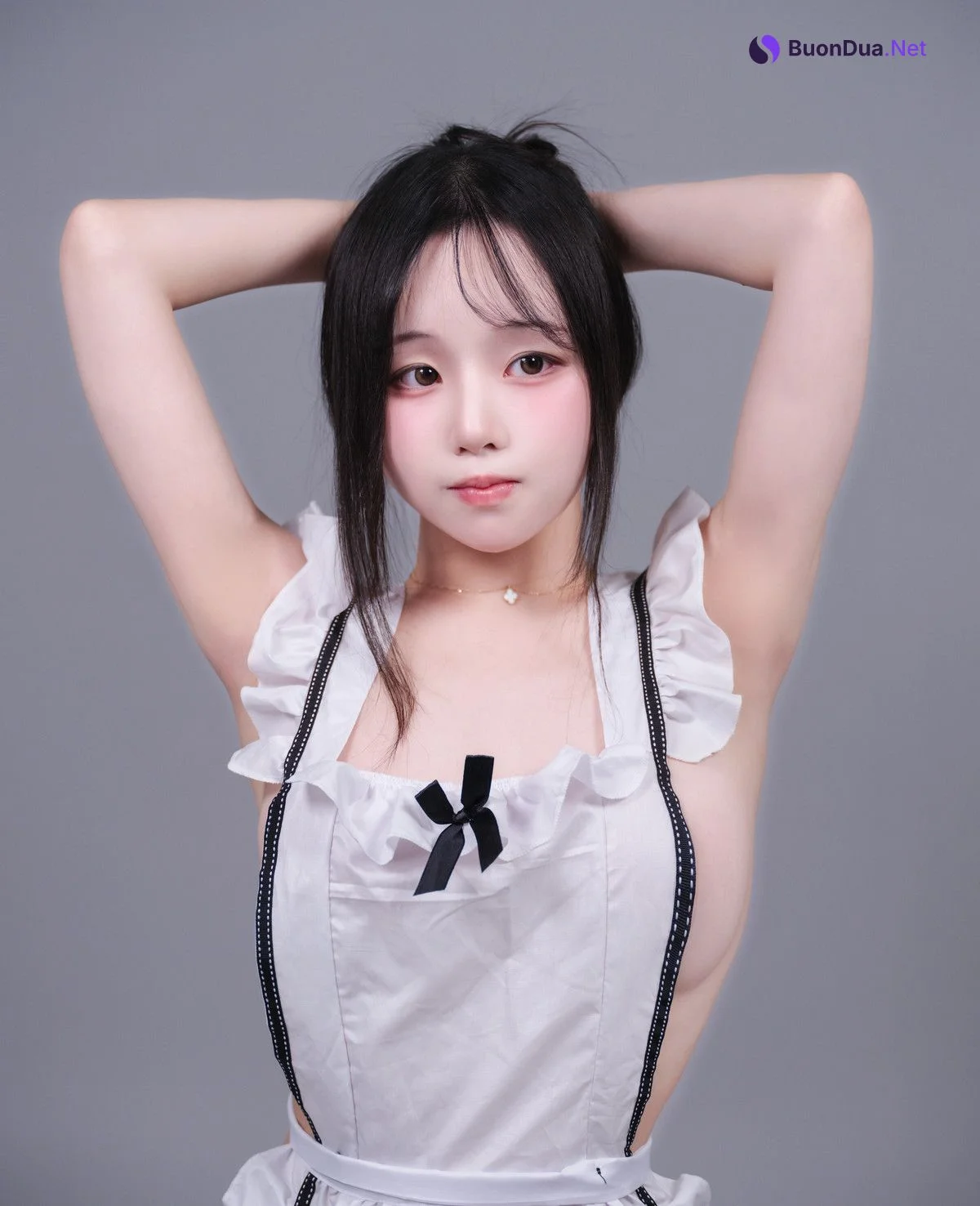 WooU 우유, [Glamarchive] Vol.14 MAID UNIFORM - Photo 8