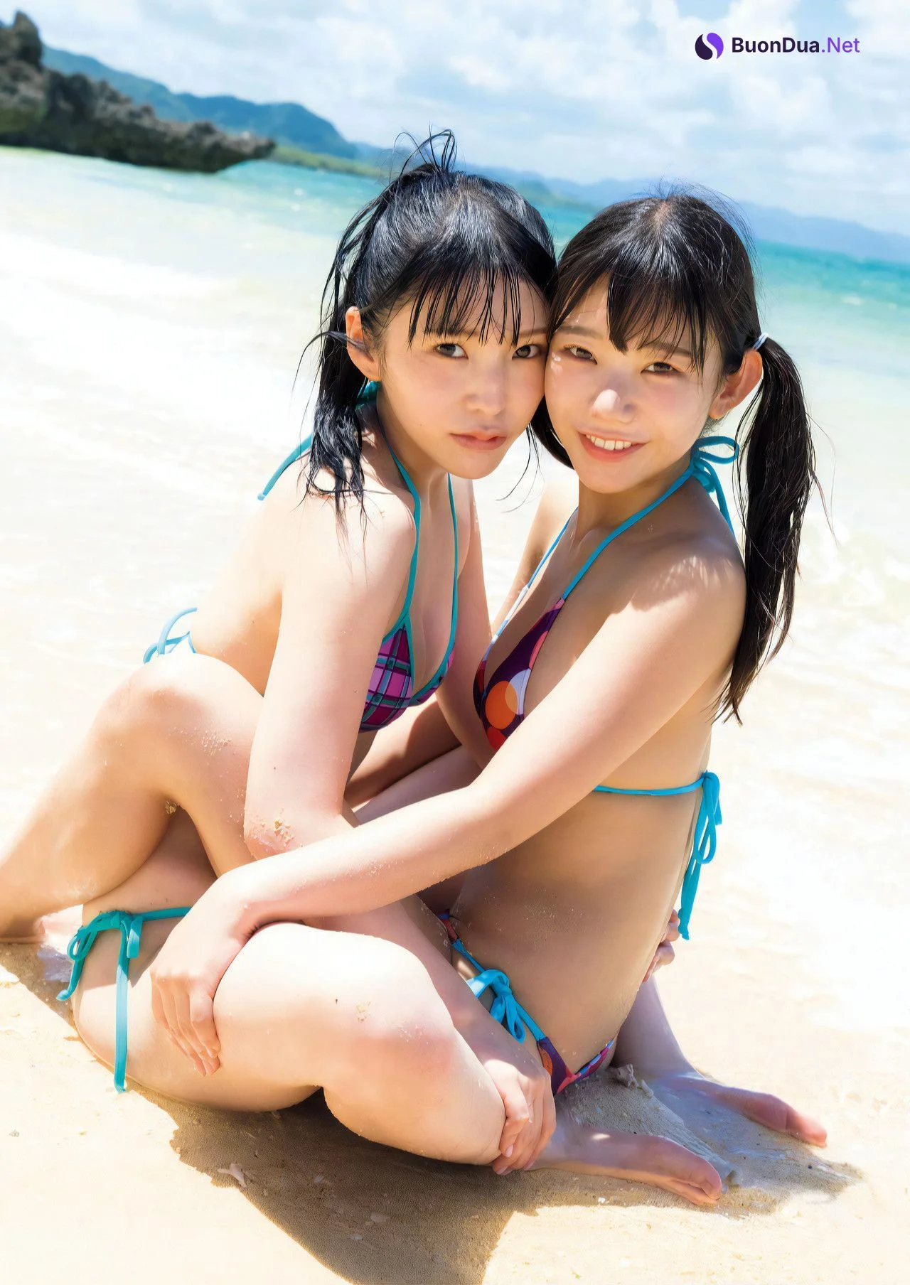 長澤茉里奈×長澤聖愛, 写真集 「Wpocchi」 Set.04 - 写真 19