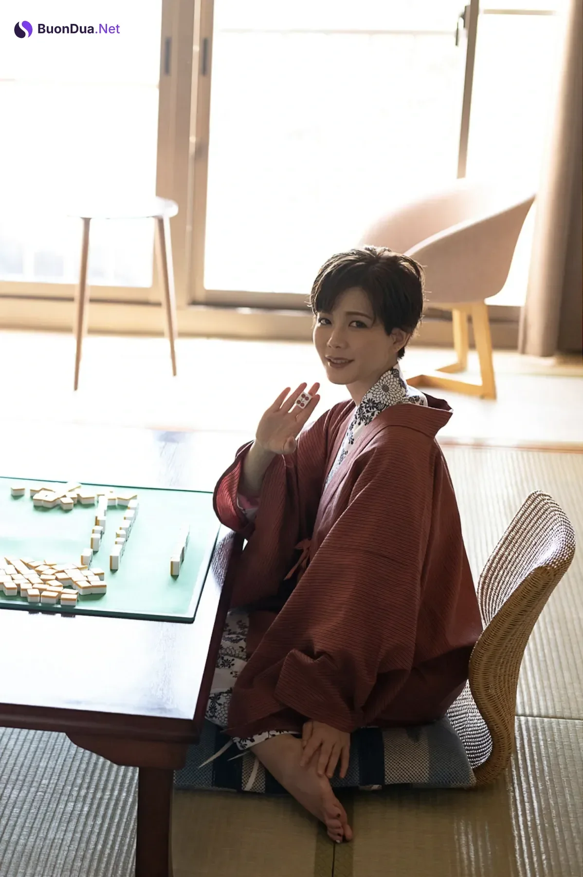 高宮まり x 岡田紗佳, 週刊ポストデジタル写真集 「牌 X 牌」 Set.01 - Photo 9