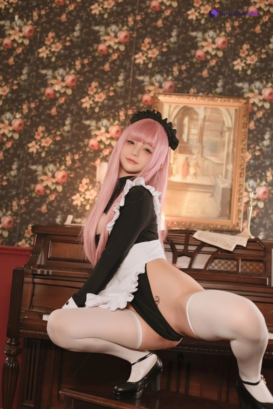 [桜井宁宁] 复古女仆 - Photo 2