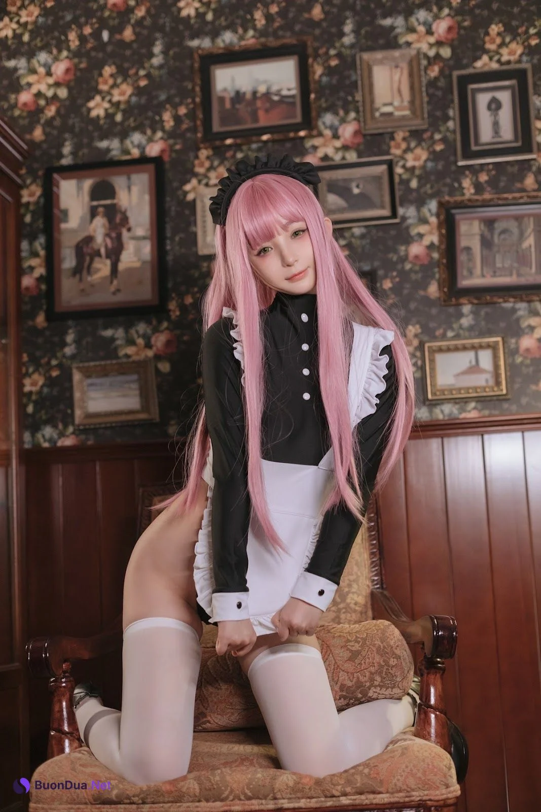 [桜井宁宁] 复古女仆 - Photo 20