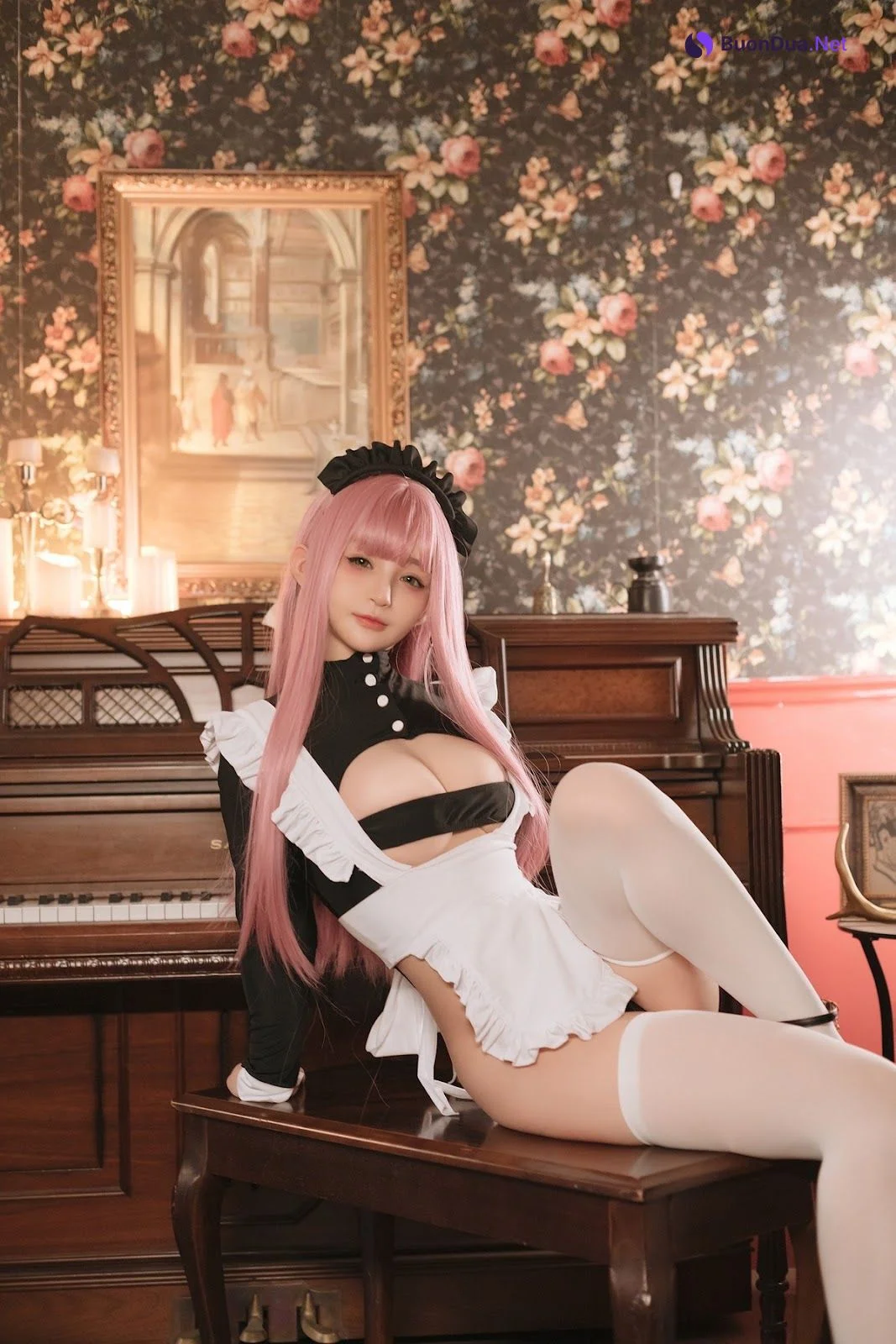 [桜井宁宁] 复古女仆 - Photo 3
