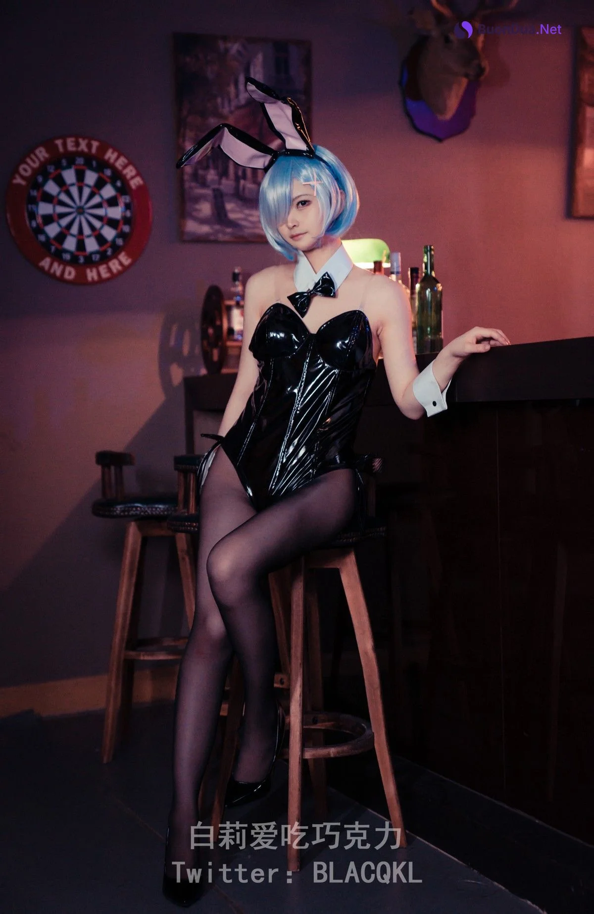 白莉愛吃巧克力 蕾姆兔女郎 - Photo 12