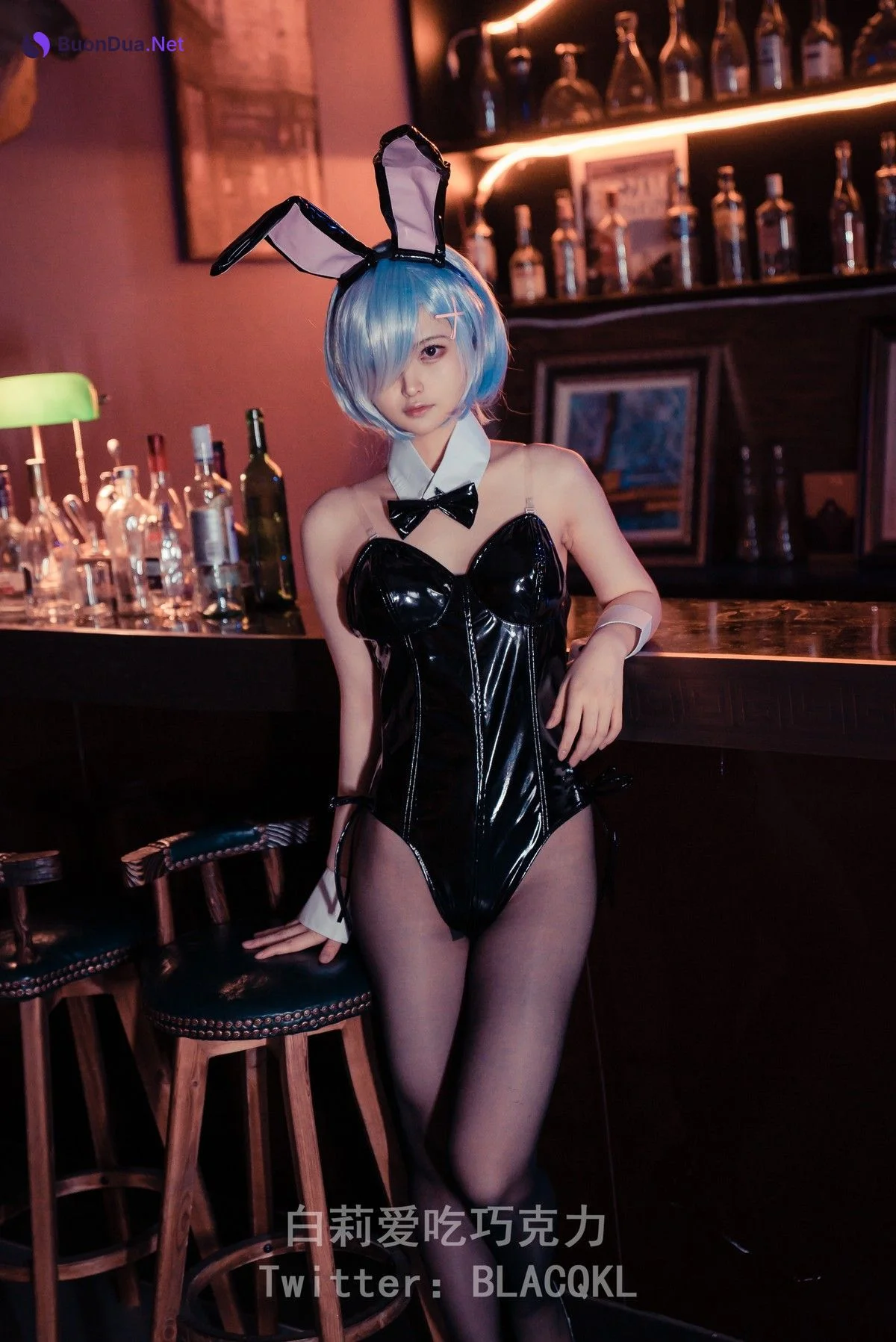 白莉愛吃巧克力 蕾姆兔女郎 - Photo 13