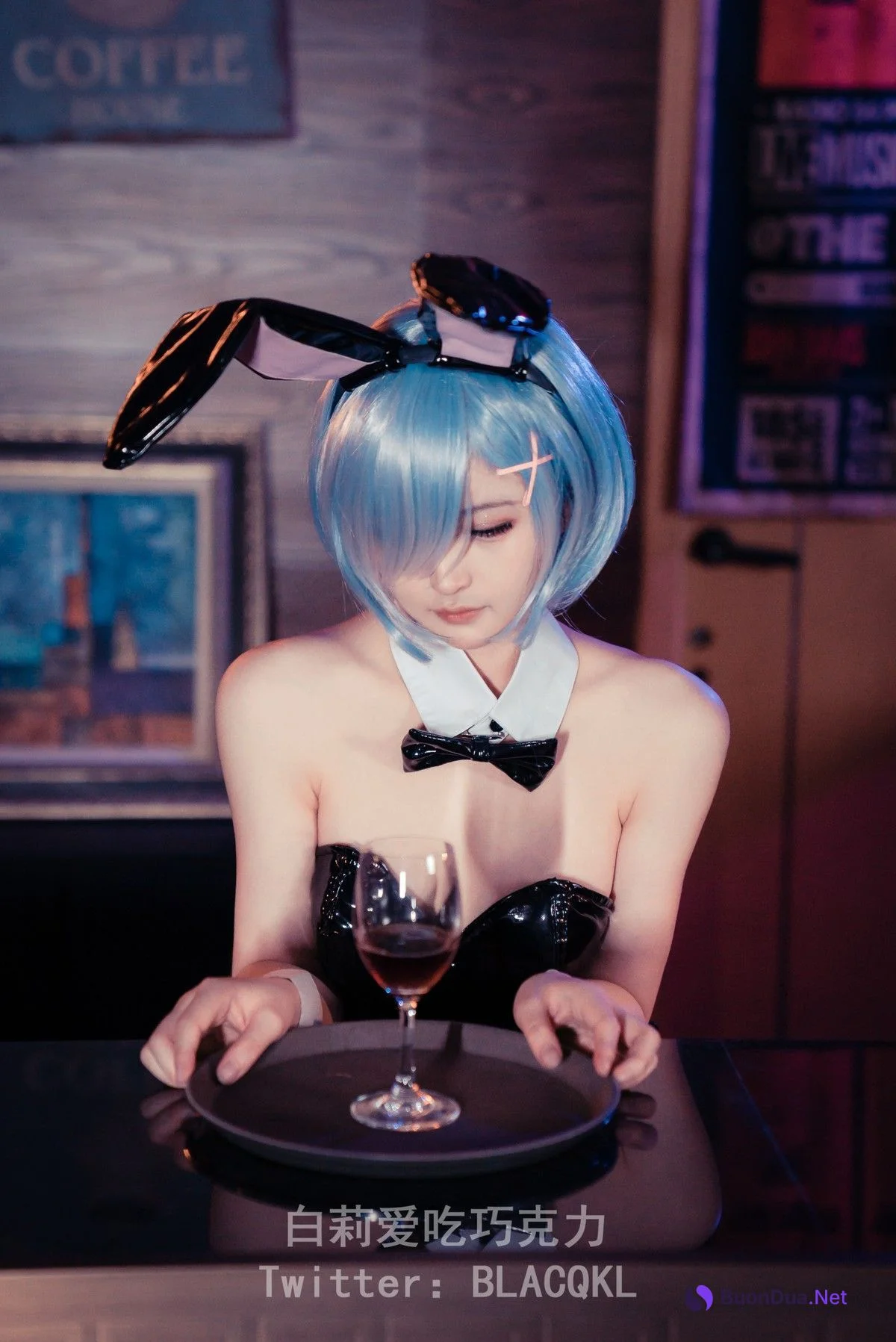 白莉愛吃巧克力 蕾姆兔女郎 - Photo 15